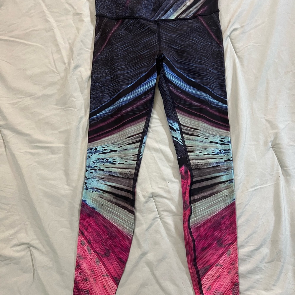 Lululemon Multicolor Speed Wunder Tights